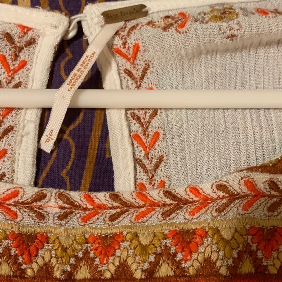 Free People Embroidered Mini Dress - Picture 4 of 4